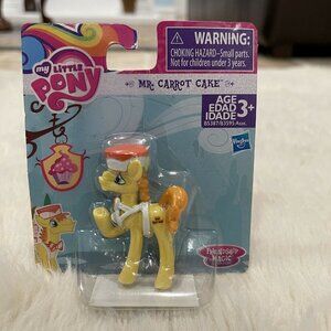 My Little Pony Mr. Carrot Cake Mini Figure Friendship Magic Collection Orig‎ Pkg